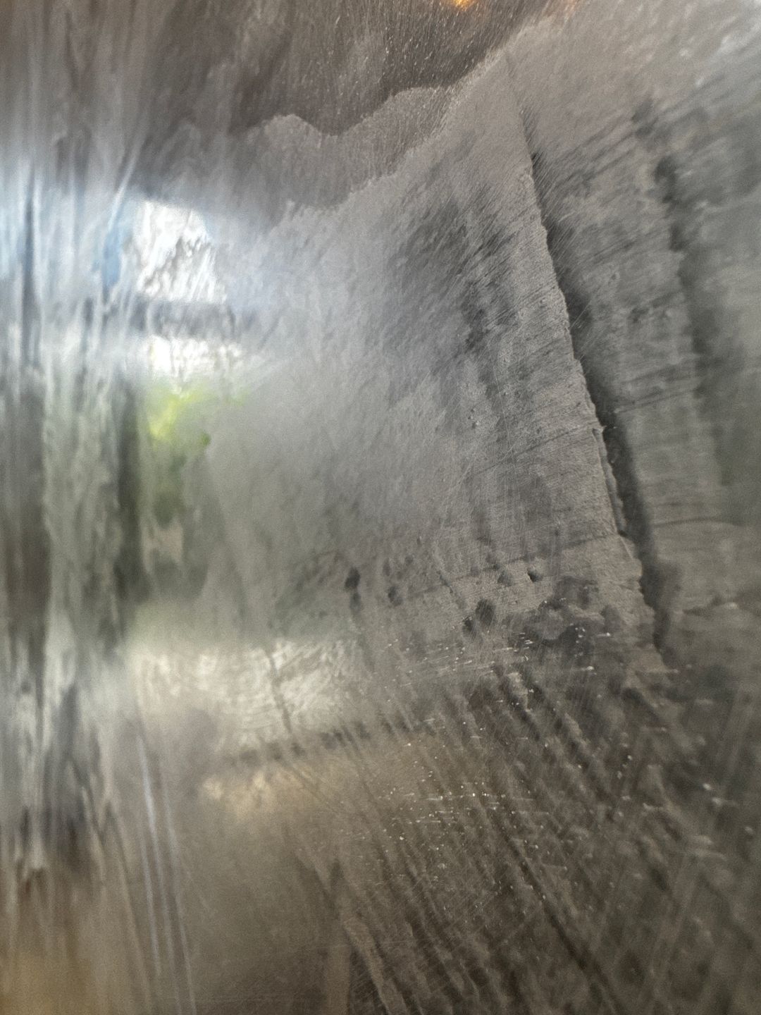 Daylight reflecting across a polished Spatula Stucchi surface