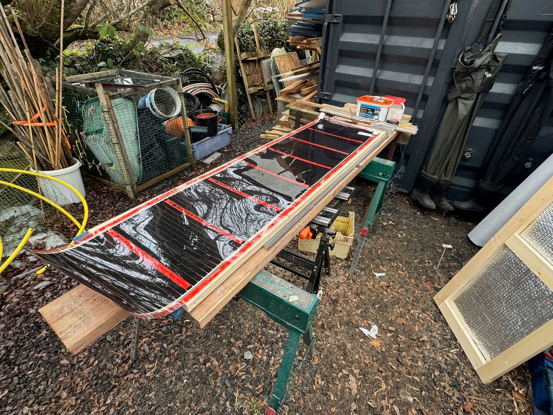 GLO Panel in place