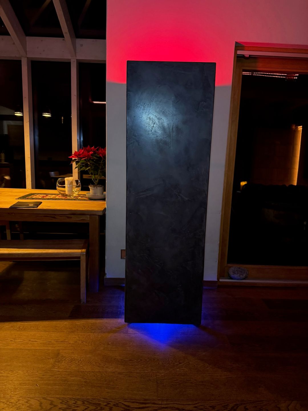 GLO Tower in place